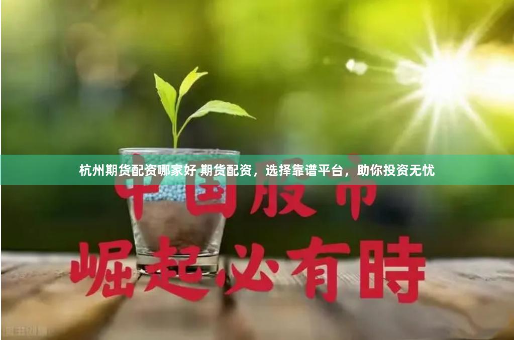 杭州期货配资哪家好 期货配资，选择靠谱平台，助你投资无忧